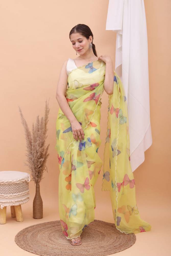 81 Pure Soft Organza Siilk Party Wear Saree Collection